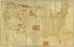 Map Showing the Location of the Indian Reservations within the limits of the United States and Territories, 1884.