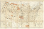 Map Showing the Location of the Indian Reservations within the Limits of the United States and Territories, 1885.