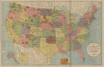 Map Showing Indian Reservations within the Limits of the United States, 1895